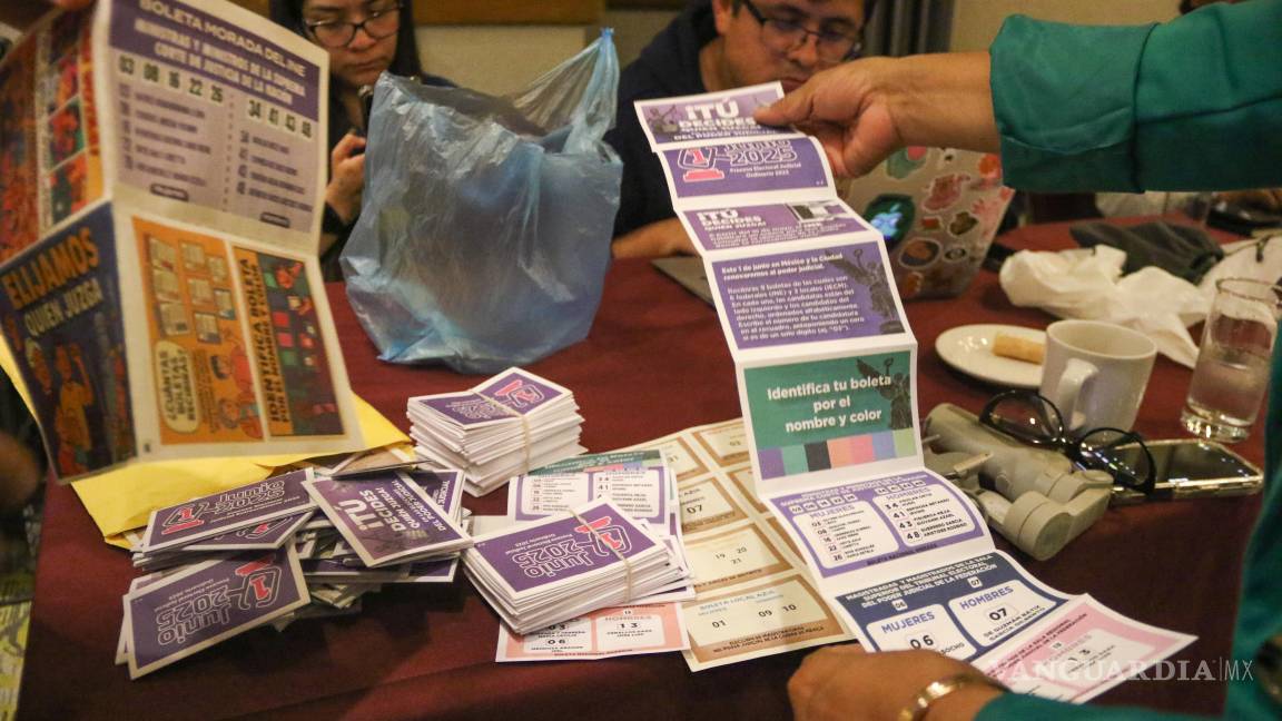 Ordena TEPJF al INE investigar ‘acordeones’ para elección judicial en NL