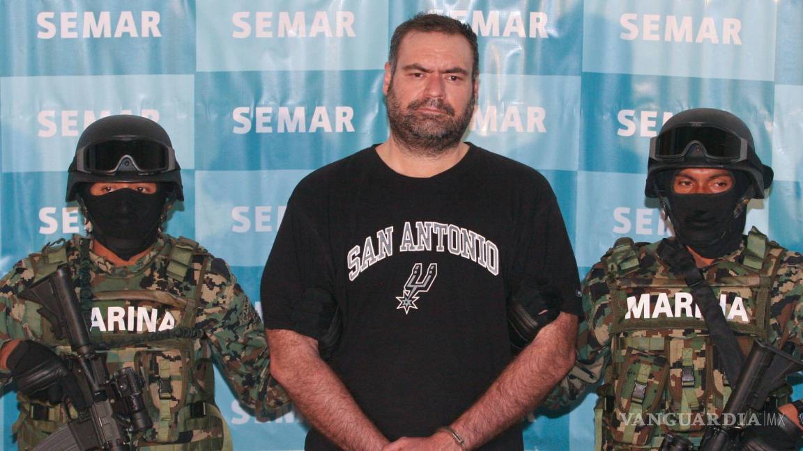 $!Sergio Enrique Villarreal Barragán (a) El Grande, considerado como el principal operador de la organización criminal de los Beltrán Leyva, fue presentado fue detenido en Puebla en el 2010.