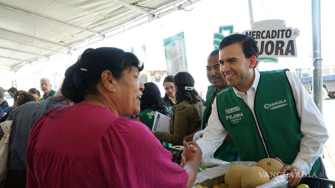 Mercadito Mejora alcanza su edición 100 con más de 30 mil beneficiarios en Coahuila