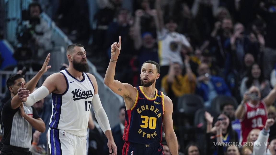 Stephen Curry alcanza récord histórico en la NBA de 4 mil triples