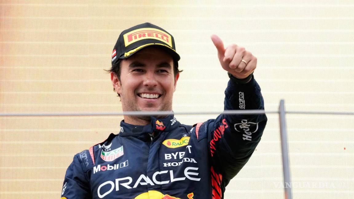 Checo Pérez saldrá segundo en el GP de Bélgica 2023