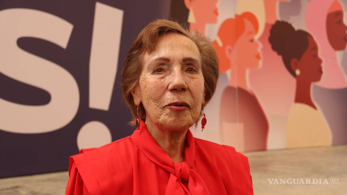 Con 91 años, doña Consuelo estudiará Administración de Empresas en Ramos Arizpe