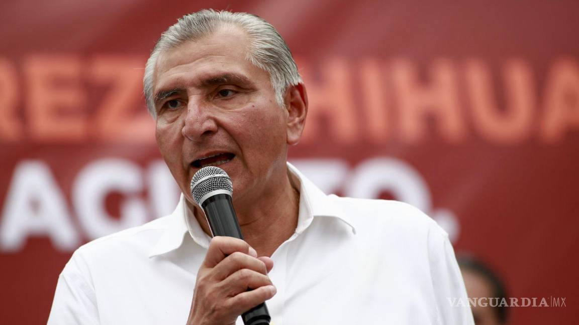 $!En la imagen Adán Augusto López (Morena).