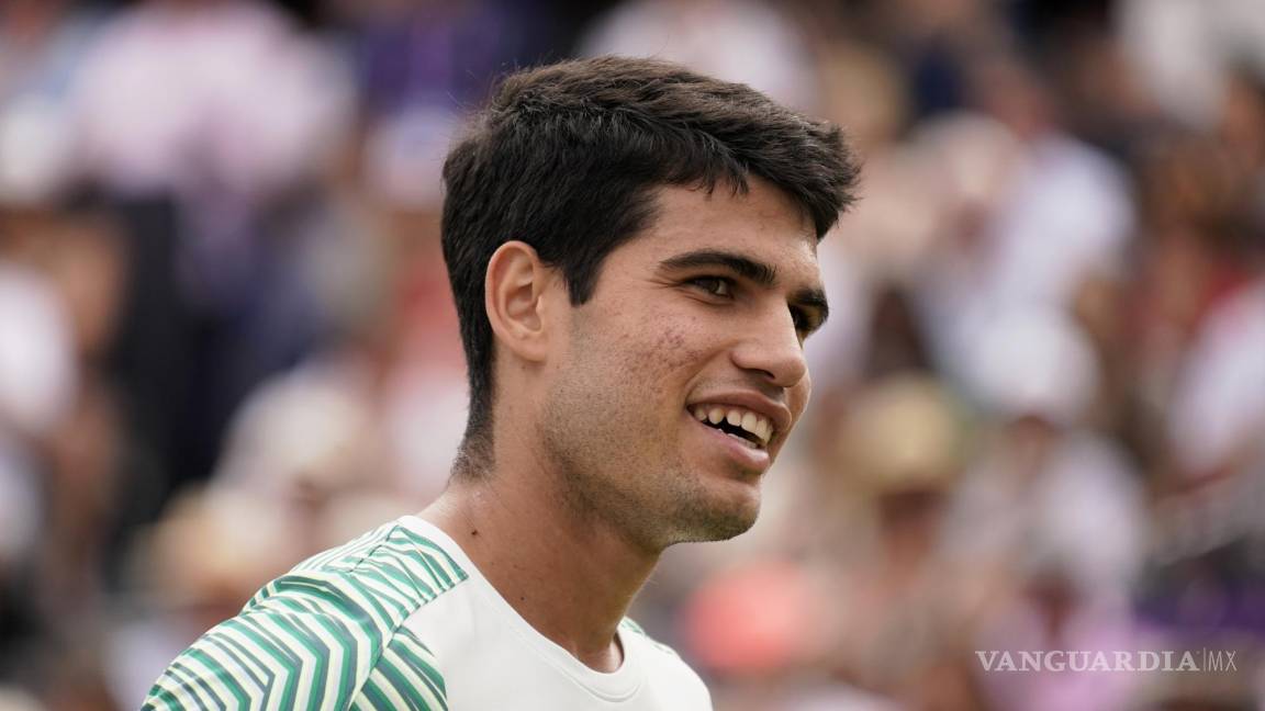 Carlos Alcaraz listo para Wimbledon: llega a la Final del Queen’s Club