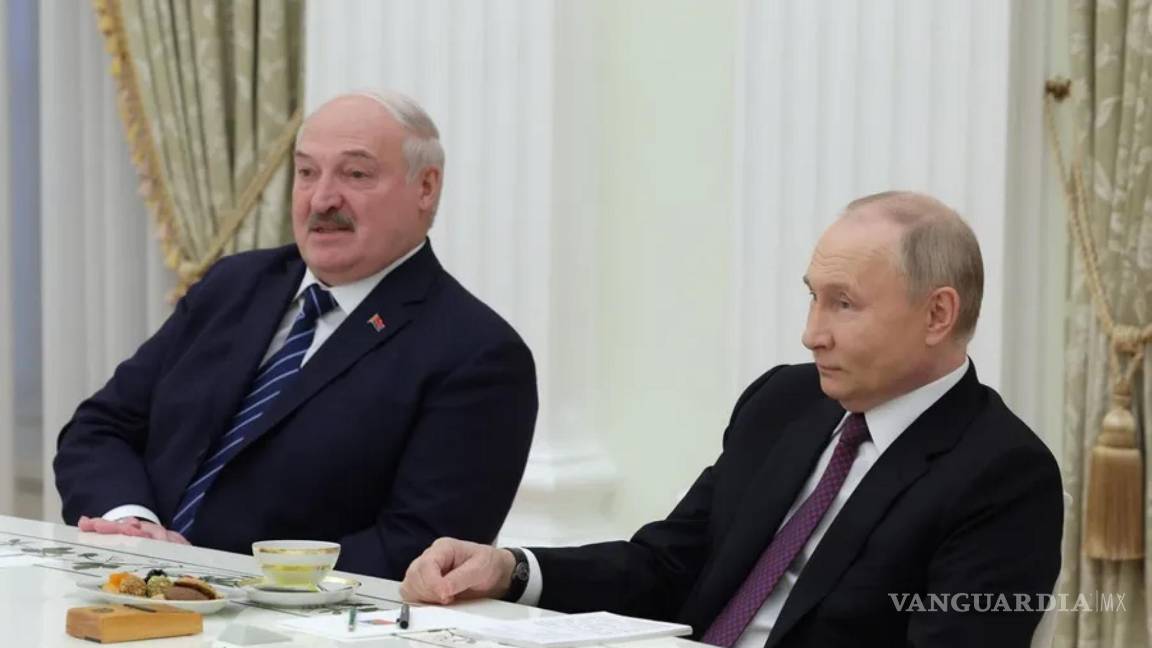 $!Los presidentes de Rusia, Vladimir Putin (d) y de Bielorrusia, Alexander Lukashenko.