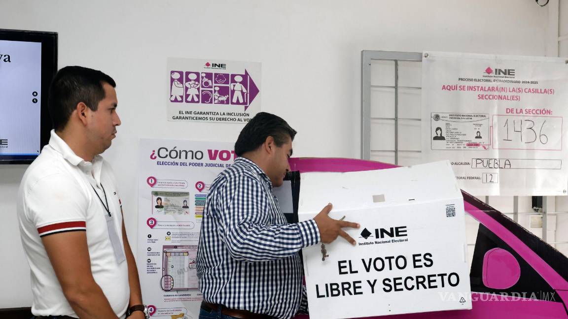 Denuncian el uso de acordeones y guías para las elecciones del primero de junio