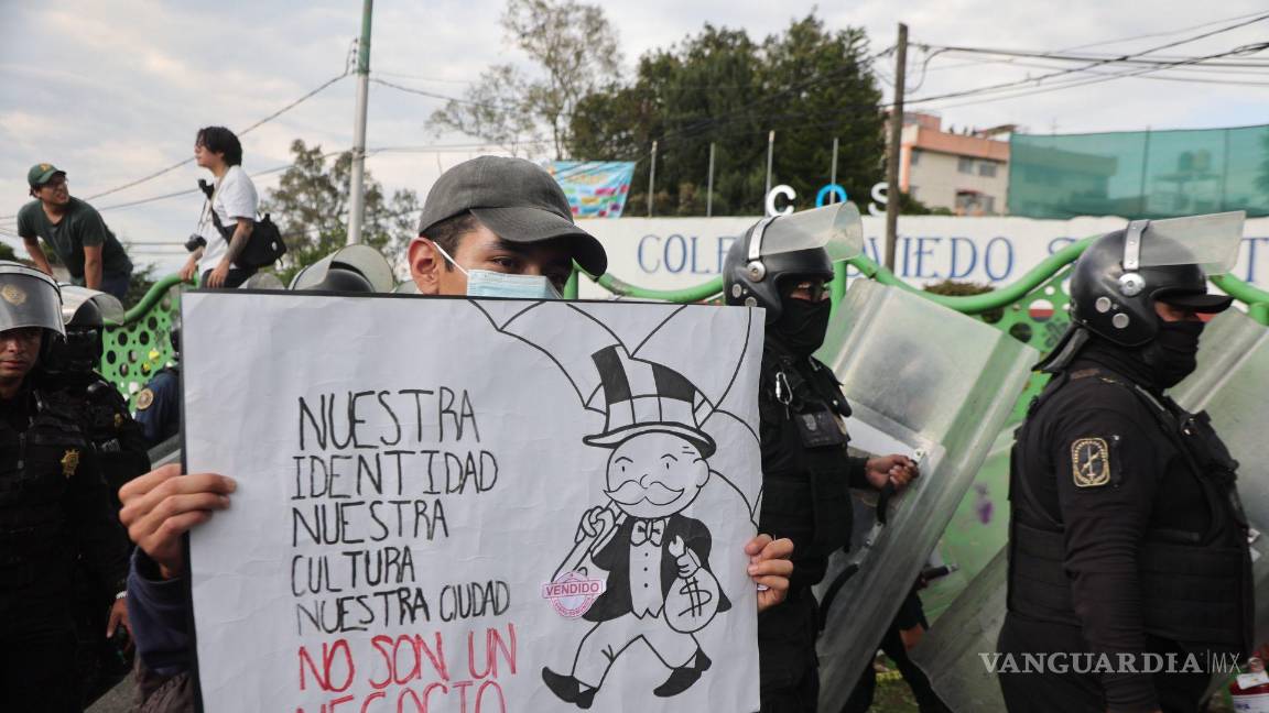 Convocan a tercera marcha contra la gentrificación en CDMX; prevén llegar a Embajada de EU