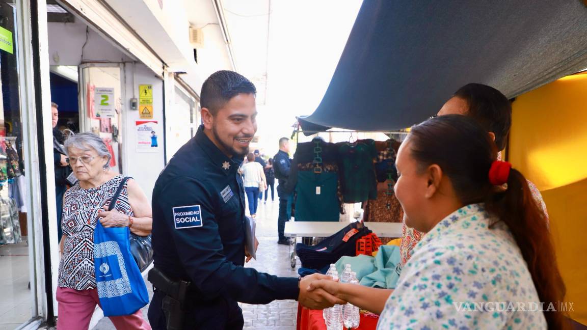 Director de Seguridad de Torreón retoma contacto presencial con comerciantes