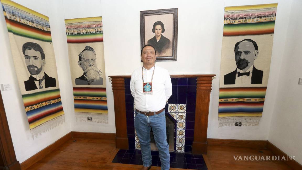 $!Los sarapes del maestro Rubén Tamayo son una obra de arte; usted los podrá admirar en el Recinto Cultural Universitario “Aurora Morales de López”.