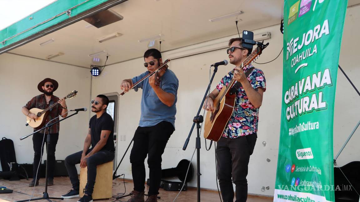 Con la Caravana Cultural artistas de Coahuila harán gira estatal