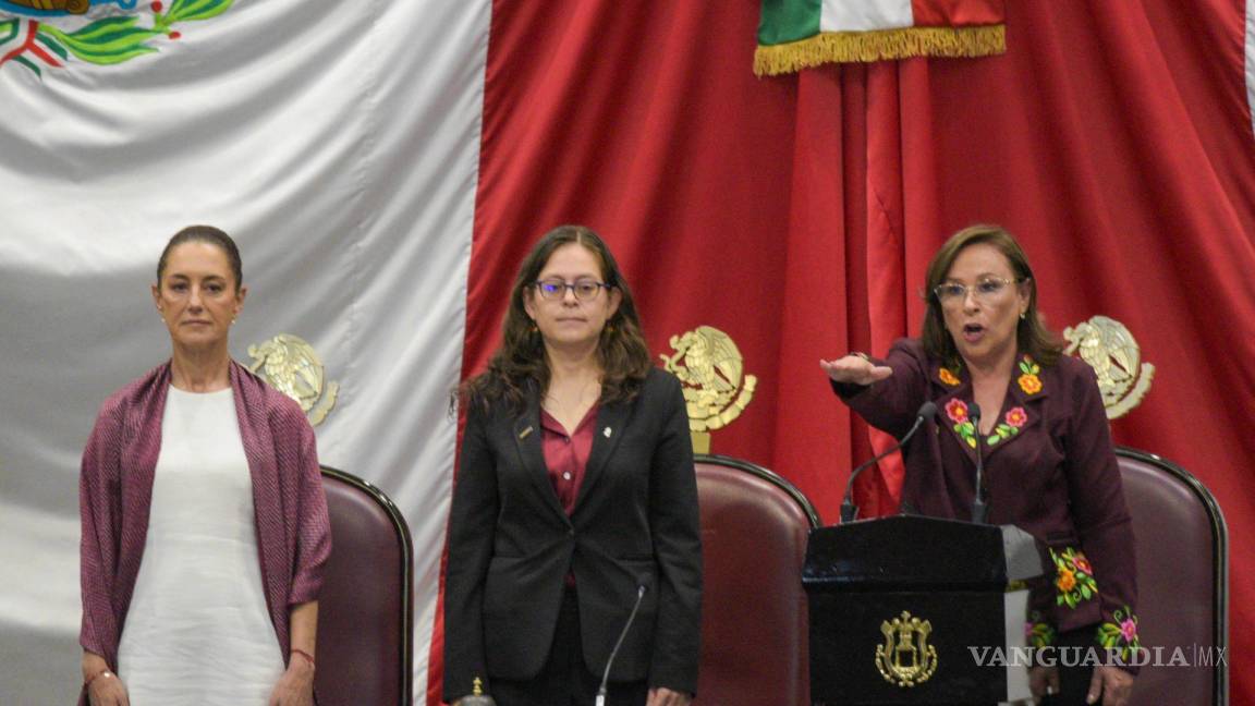 Rocío Nahle toma protesta como Gobernadora de Veracruz; Sheinbaum asiste