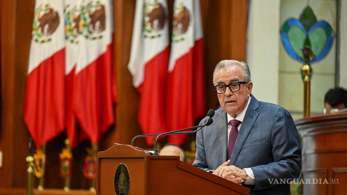 $!El gobernador del Estado, Rubén Rocha Moya. Ayer en Culiacán aparecieron 20 ejecutados.