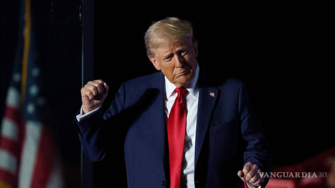 $!Donald Trump divaga, se repite, va de pensamiento en pensamiento, algunos de ellos difíciles de entender, otros inacabados, otros fantasiosos.