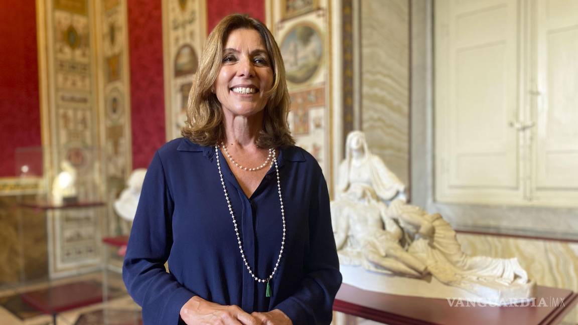 $!Barbara Jatta, directora de los Museos Vaticanos, primera mujer que ocupa este cargo, nombrada en 2016 por el papa Francisco, en un hecho sin precedentes.