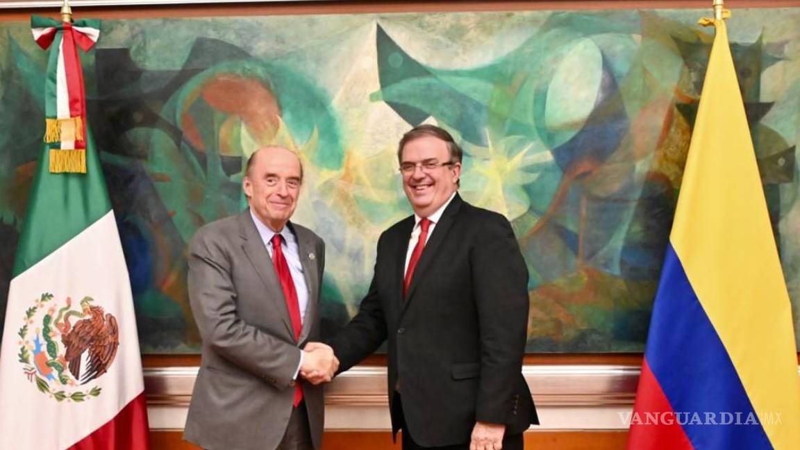 Dialogan México y Colombia sobre migración y política antidrogas