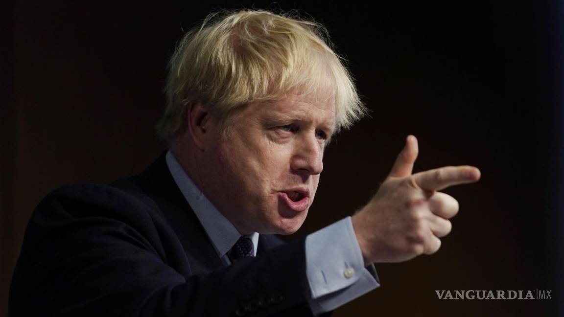 $!El primer ministro británico, Boris Johnson, anuncia el manifiesto del partido conservador, en Telford, West Midlands, Gran Bretaña, el 24 de noviembre de 2019.