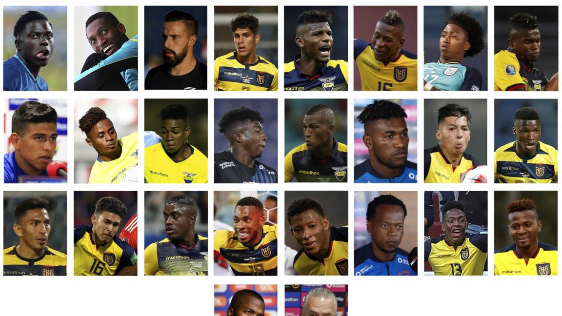 $!La lista de los jugadores convocados por Ecuador para el Mundial de Qatar 2022.
