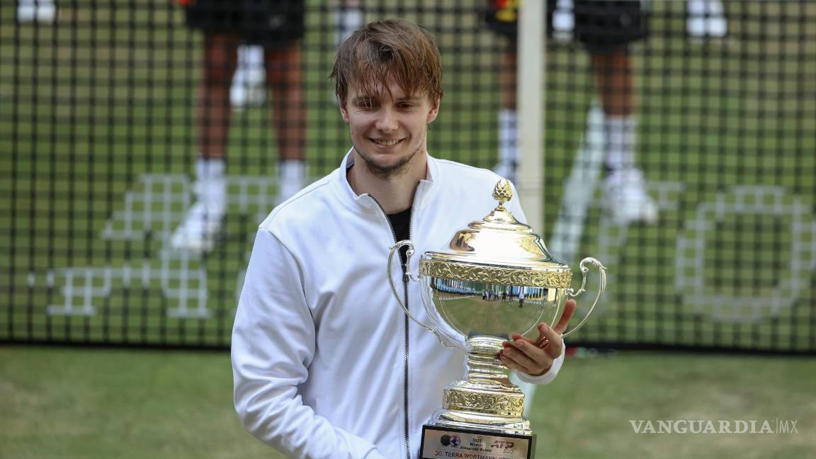 Alexander Bublik es el sorpresivo campeón del Abierto de Halle