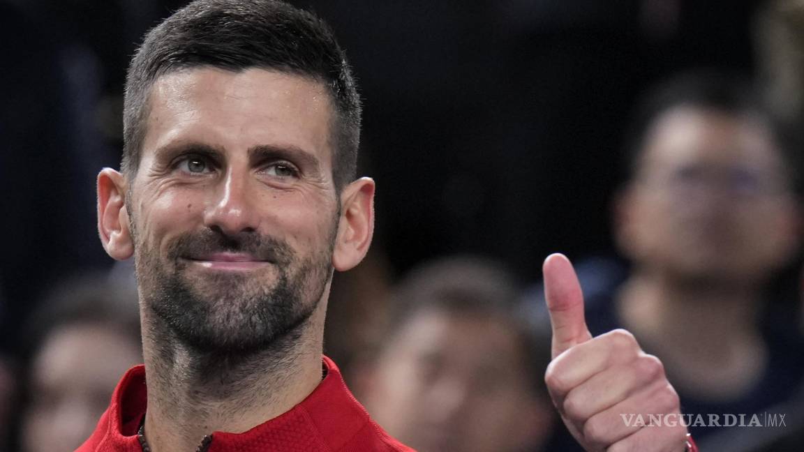 Novak Djokovic, con camino de campeón en el Masters 1000 de Shanghái