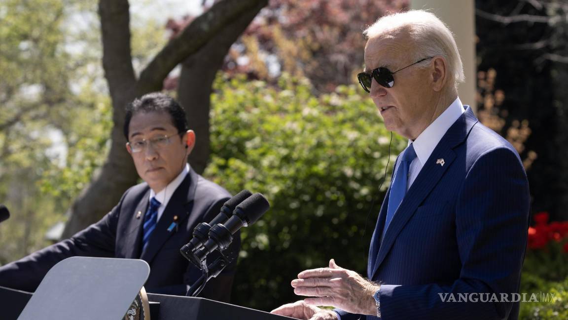 $!El presidente Joe Biden fue cuestionado sobre el aborto al concluir una conferencia conjunta junto al primer ministro de Japón.