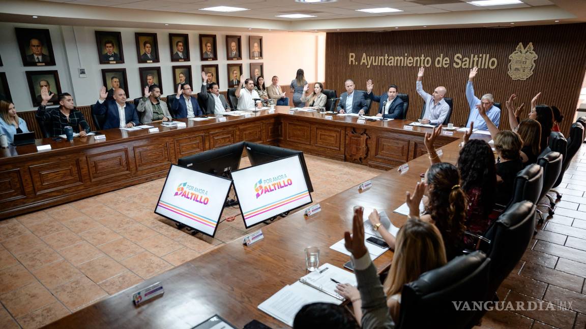 $!Durante la sesión de Cabildo también se avalaron acciones a favor de la seguridad, educación, medio ambiente y comercio local en Saltillo.