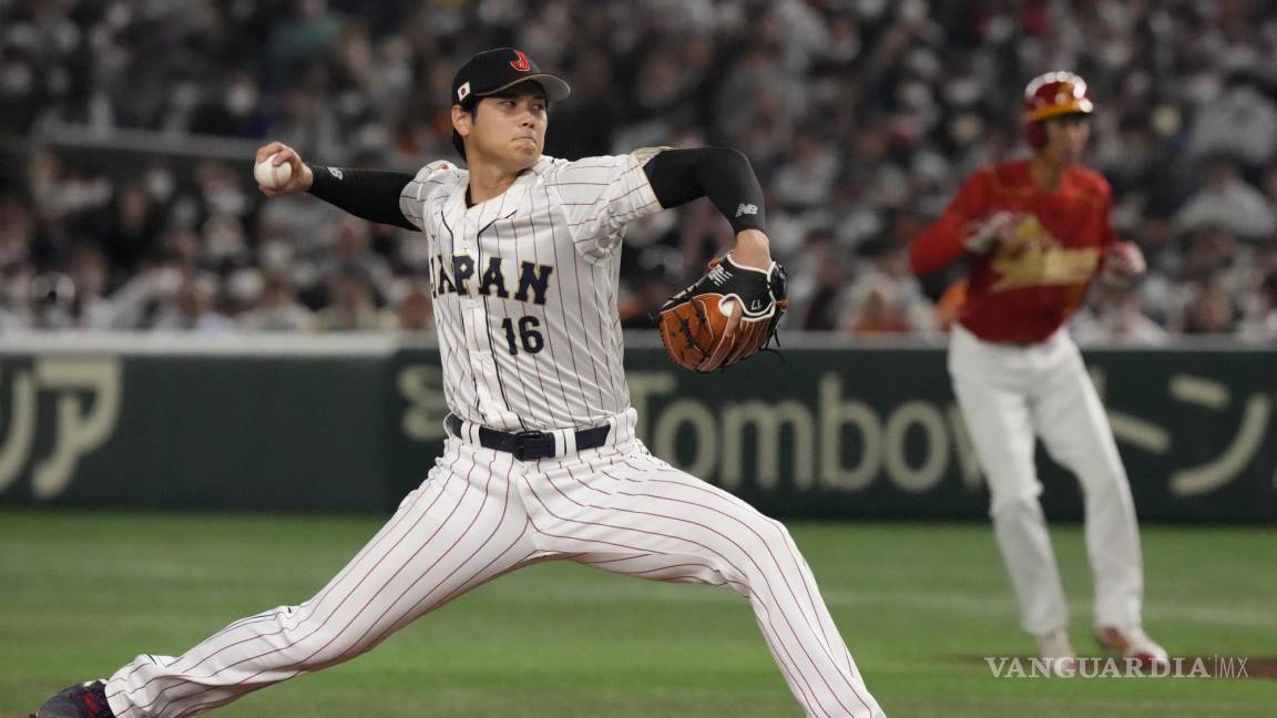 Shohei Ohtani se roba el show en el Clásico Mundial de Beisbol