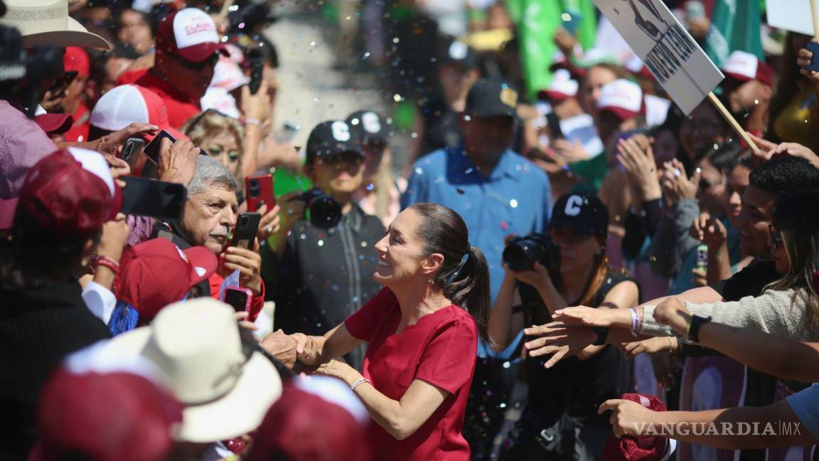 ‘No creo que tenga que ver con la campaña’, lamenta Claudia hallazgo de cuerpos en NL, pero descarta sea un mensaje para ella