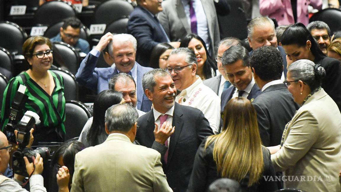 $!Édgar Amador Zamora, durante la sesión ordinaria de la Cámara de Diputados fue ratificado como Secretario de Hacienda y Crédito Público.