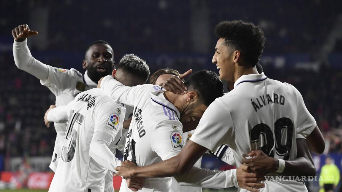 Real Madrid gana y se mantiene en la pelea de la Liga Española
