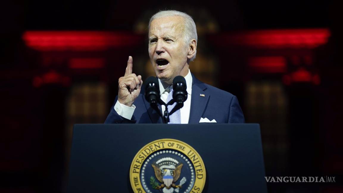 Modera presidente Biden su discurso anti-Trump