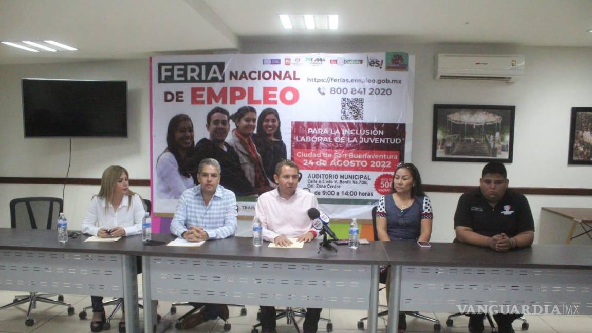 Anuncian Feria del Empleo en San Buenaventura, Coahuila