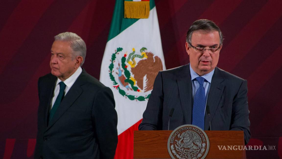 Advierte Ebrard a EU que no aceptará más de mil migrantes por día