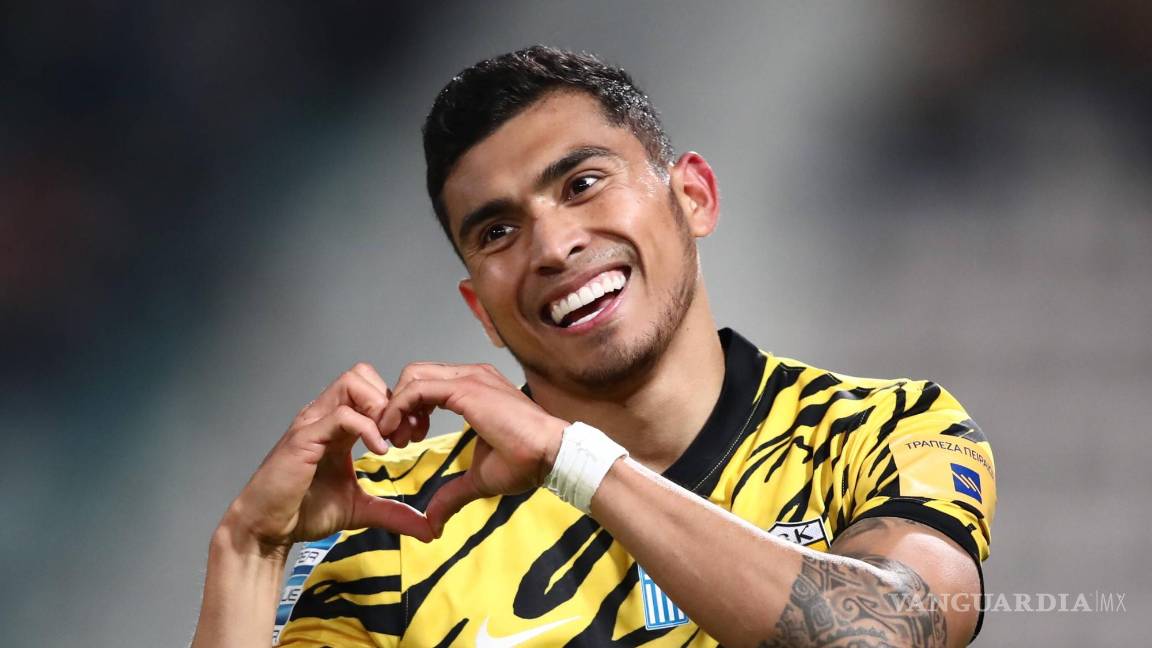 Orbelín Pineda seguirá en el AEK de Atenas hasta el 2027