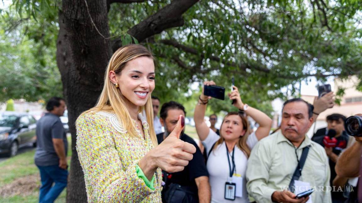 Mariana Rodríguez se proclama ganadora de la alcaldía de Monterrey