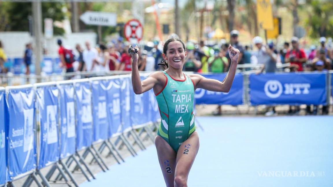 ¡Una más para México rumbo a París 2024! Triatleta Rosa María Tapia asegura plaza olímpica