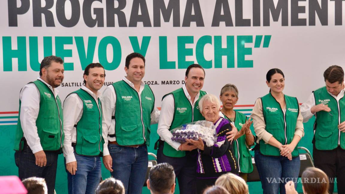 $!Amparo Alicia García, beneficiaria del programa en Saltillo, destaca los beneficios de las políticas públicas que mejoran la calidad de vida de los ciudadanos.