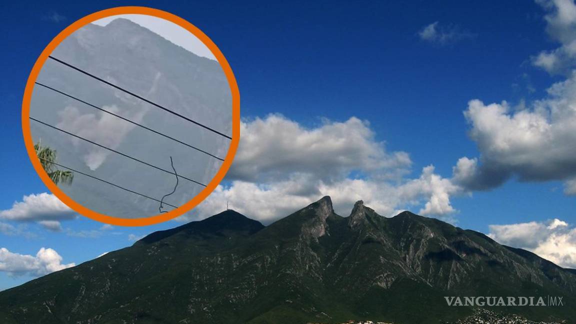 ¿Qué paso en el Cerro de la Silla?... desprendimiento de rocas causa alarma a habitantes de Monterrey
