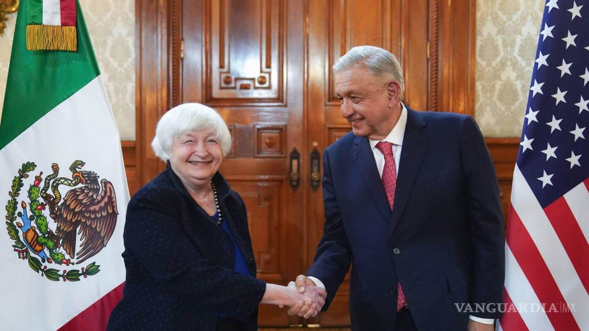 ‘Encuentro productivo y agradable’, asegura AMLO sobre encuentro con Janet Yellen, secretaria del Tesoro de EU