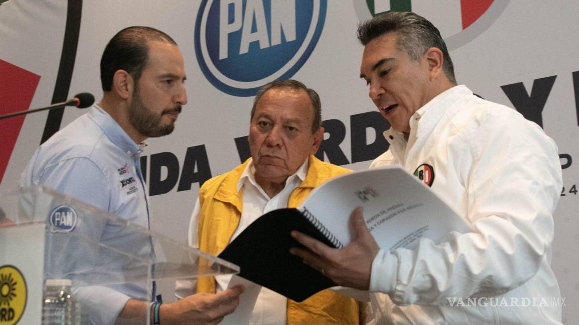 PRI, PAN y PRD: Los dirigentes partidistas, relegados y ausentes