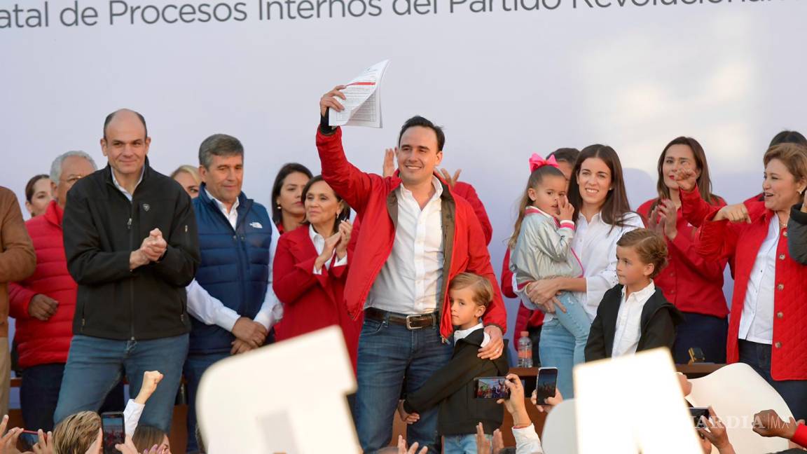 Se registra Manolo Jiménez como precandidato a la gubernatura de Coahuila por el PRI