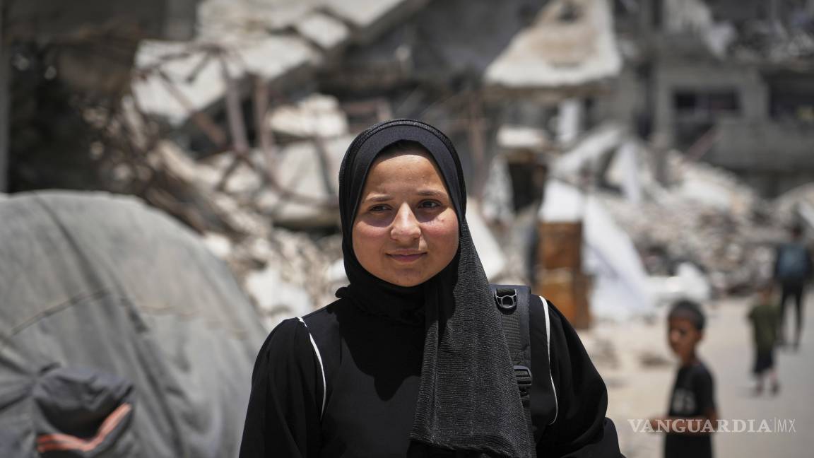 Sarah Qanan , una adolescente de Gaza soñaba con ser doctora. Ahora solo quiere sobrevivir