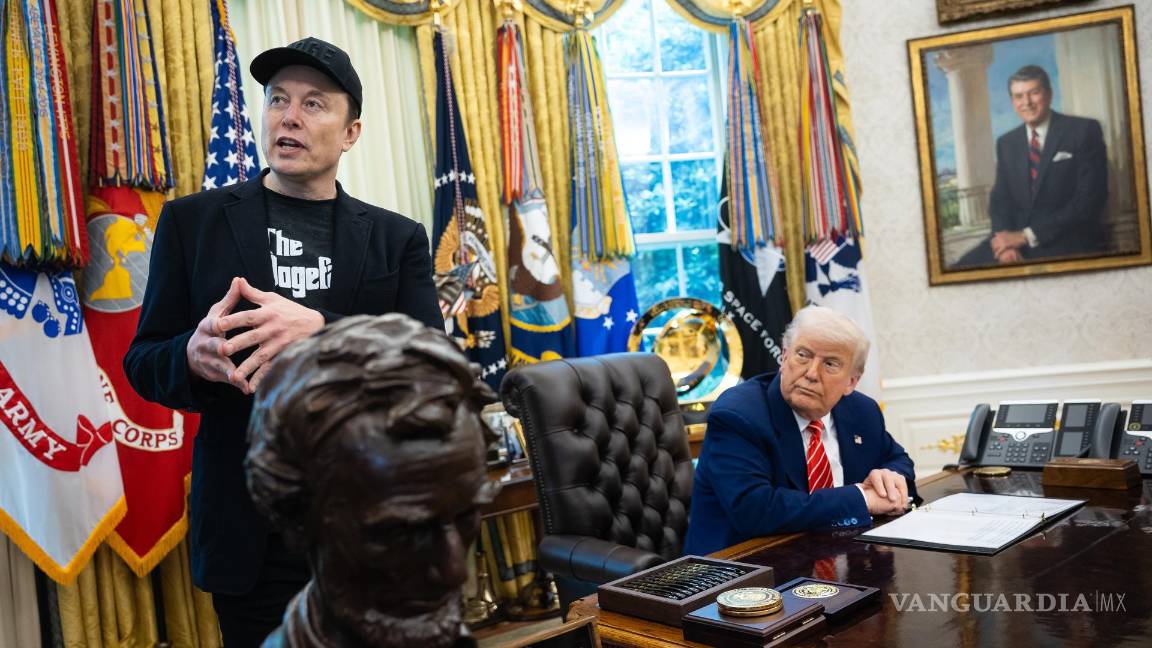 $!El ‘bromance’ entre Donald Trump y Elon Musk se derrumbó de forma estrepitosa este jueves a plena vista del público entre acusaciones mutuas y tras la ofensiva lanzada por el empresario contra el plan fiscal del presidente de Estados Unidos.