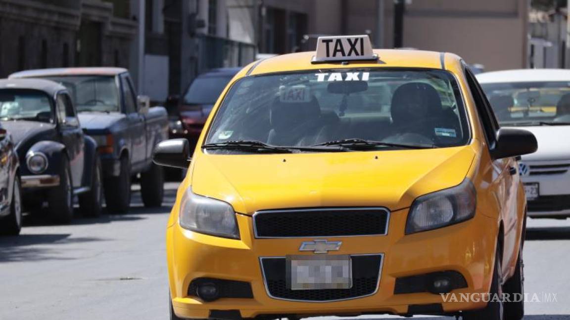 Saltillo: más de 480 taxis superan antigüedad de modelo permitido por la ley
