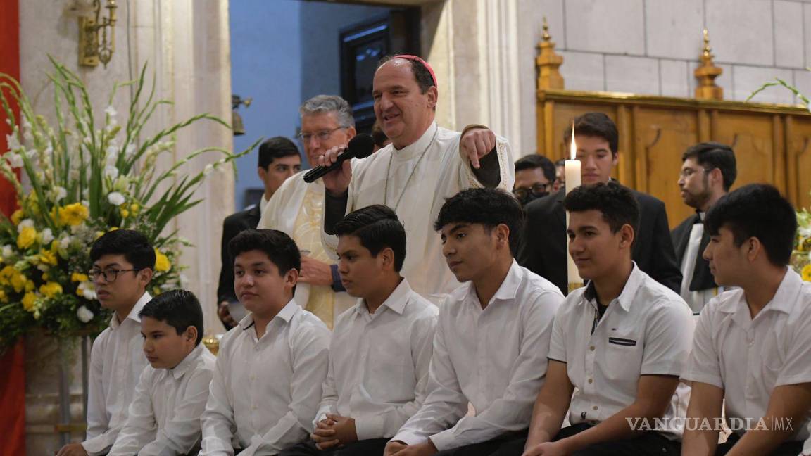 $!A inicios de la misa, el obispo dijo que durante esta experiencia de Jesús frente a los discípulos se quedaron serias enseñanzas, como la de su entrega libre y obediente.