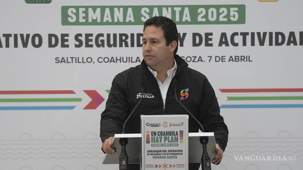 $!El alcalde de Saltillo, Javier Díaz González, reiteró que la capital de Coahuila se mantiene como la ciudad más segura del país.