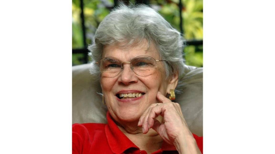 $!La expresidenta de Nicaragua Violeta Barrios de Chamorro en su casa en Managua, Nicaragua, el jueves 19 de octubre de 2006.