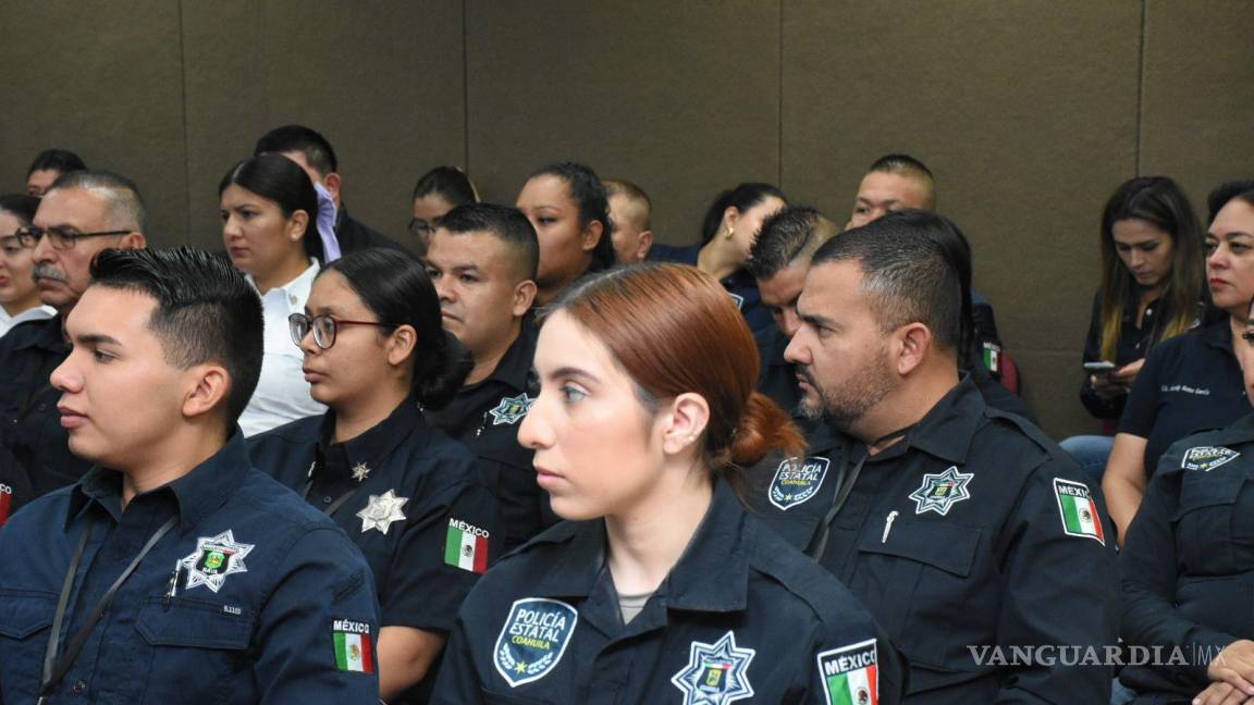 Capacitan en Coahuila a elementos de seguridad en violencia de género