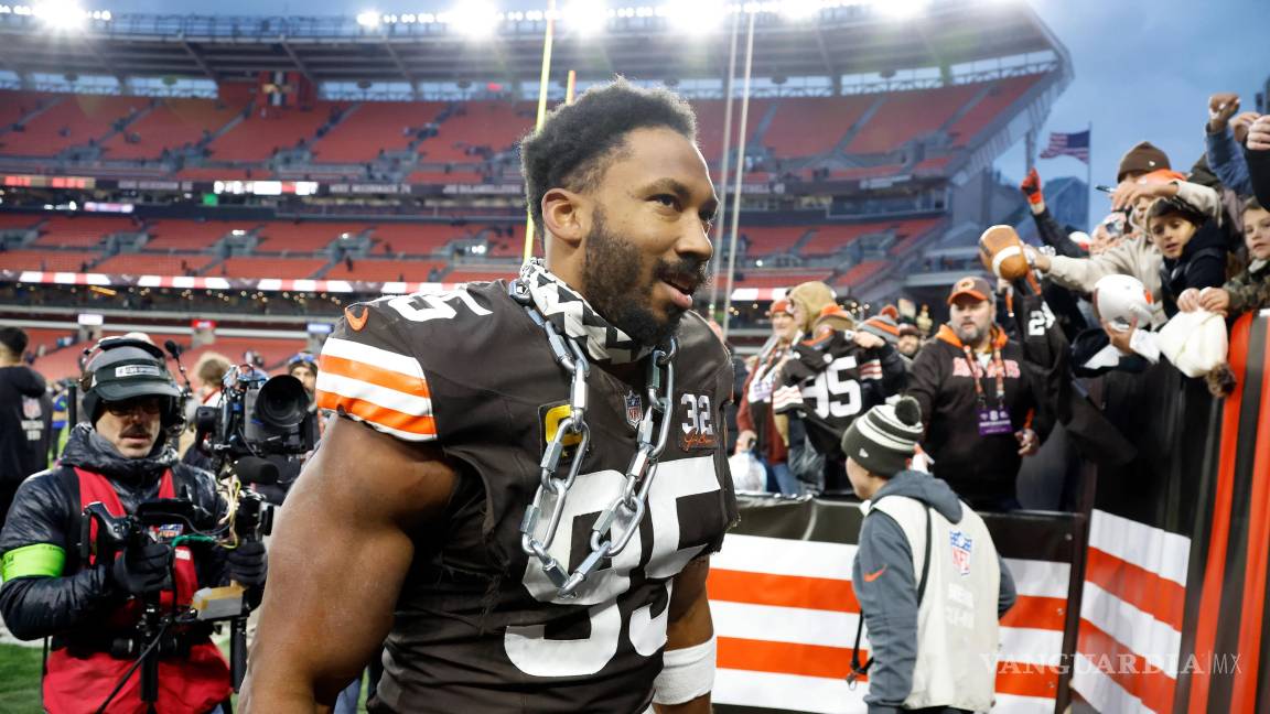 Myles Garrett pide salir de los Browns para ser campeón del Super Bowl