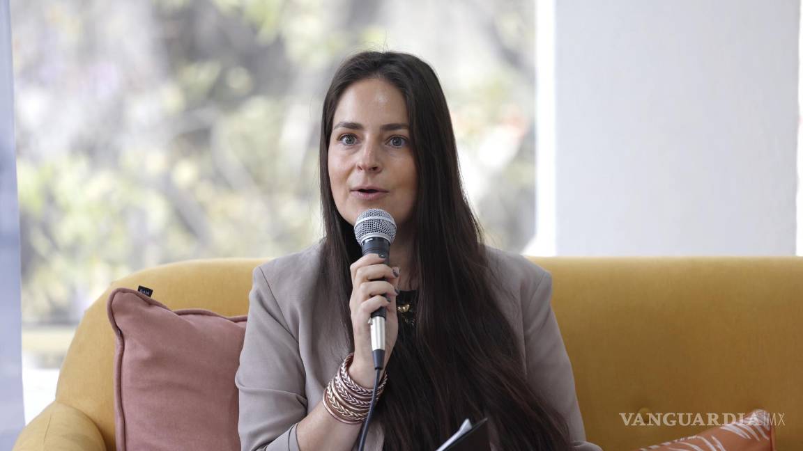 $!La cofundadora de Reinserta, Mercedes Castañeda durante la presentación del ‘Espacio Antenas', en Ciudad de México (México).