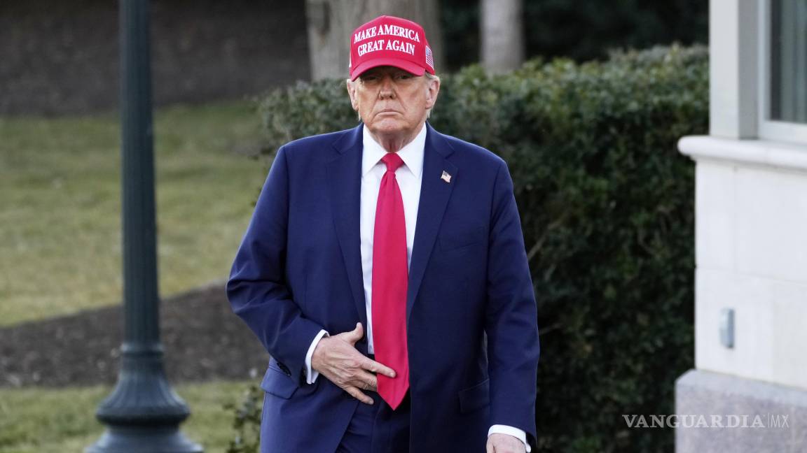 $!El presidente de Estados Unidos, Donald Trump, estaría usando el tema de los aranceles para negociar otros temas con México y Canadá, consideran algunos internautas | Foto: AP